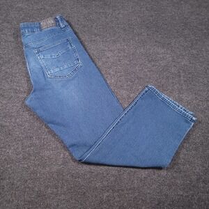 Ethanol Straight Leg Jeans Mens 34x30 Blue Denim Stretch Casual